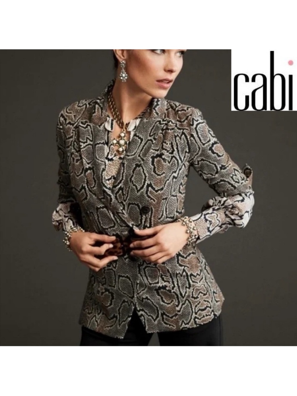 CAbi Python Blazer - Picture 4 of 11